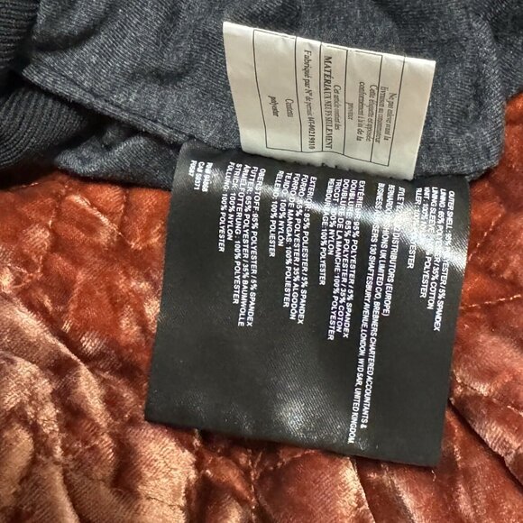 Bernardo Women's Brown Velvet Bomber Style Jacket Size Large - Picture 5 of 6